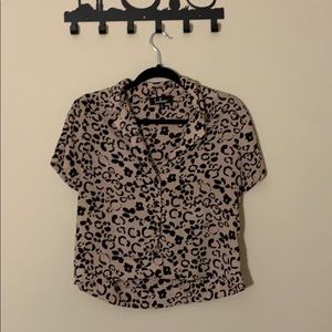 Light purple button up